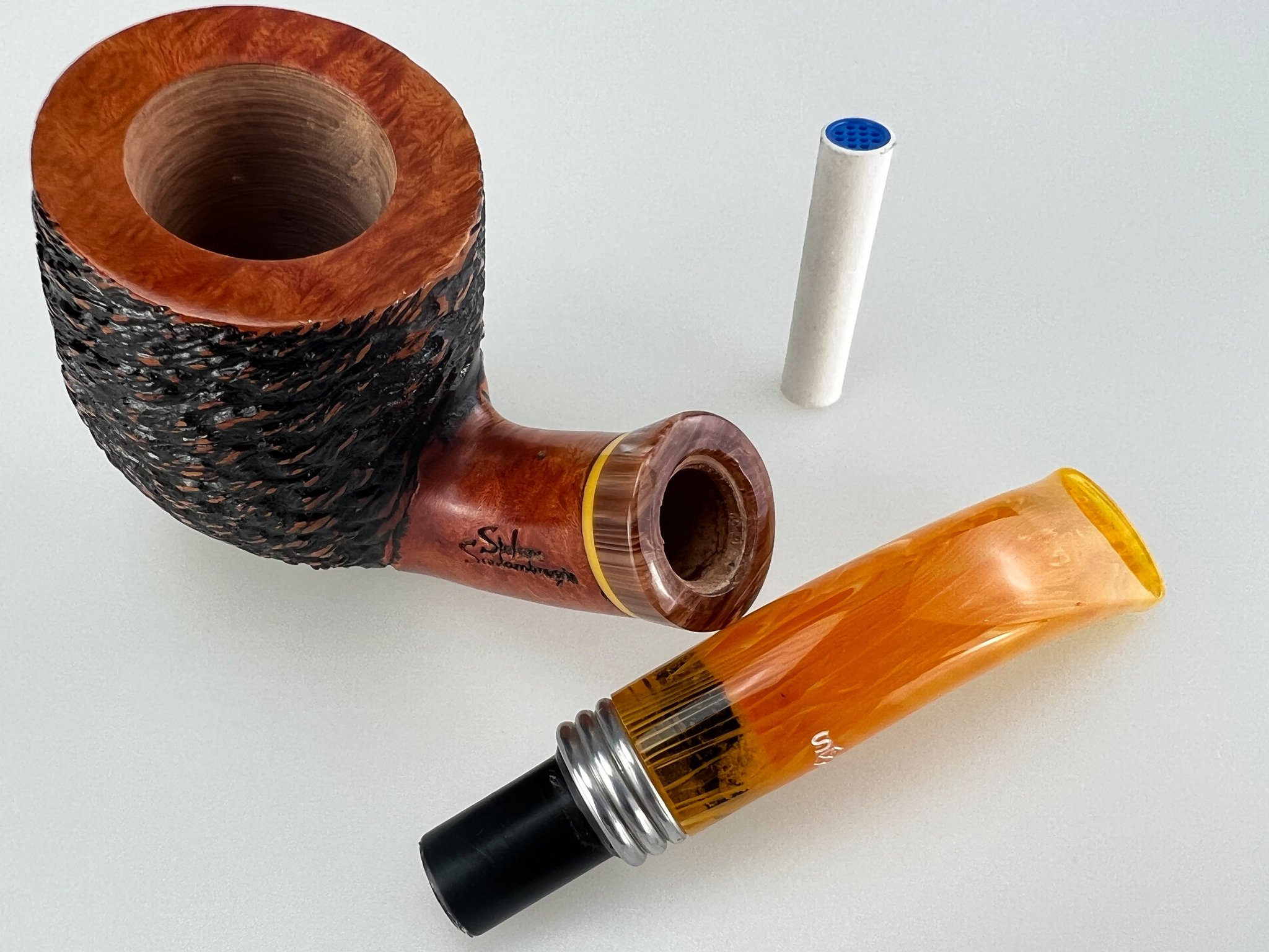 Stefano Santambrogio Pfeifen rustiziert medium (interne Nr. 165)