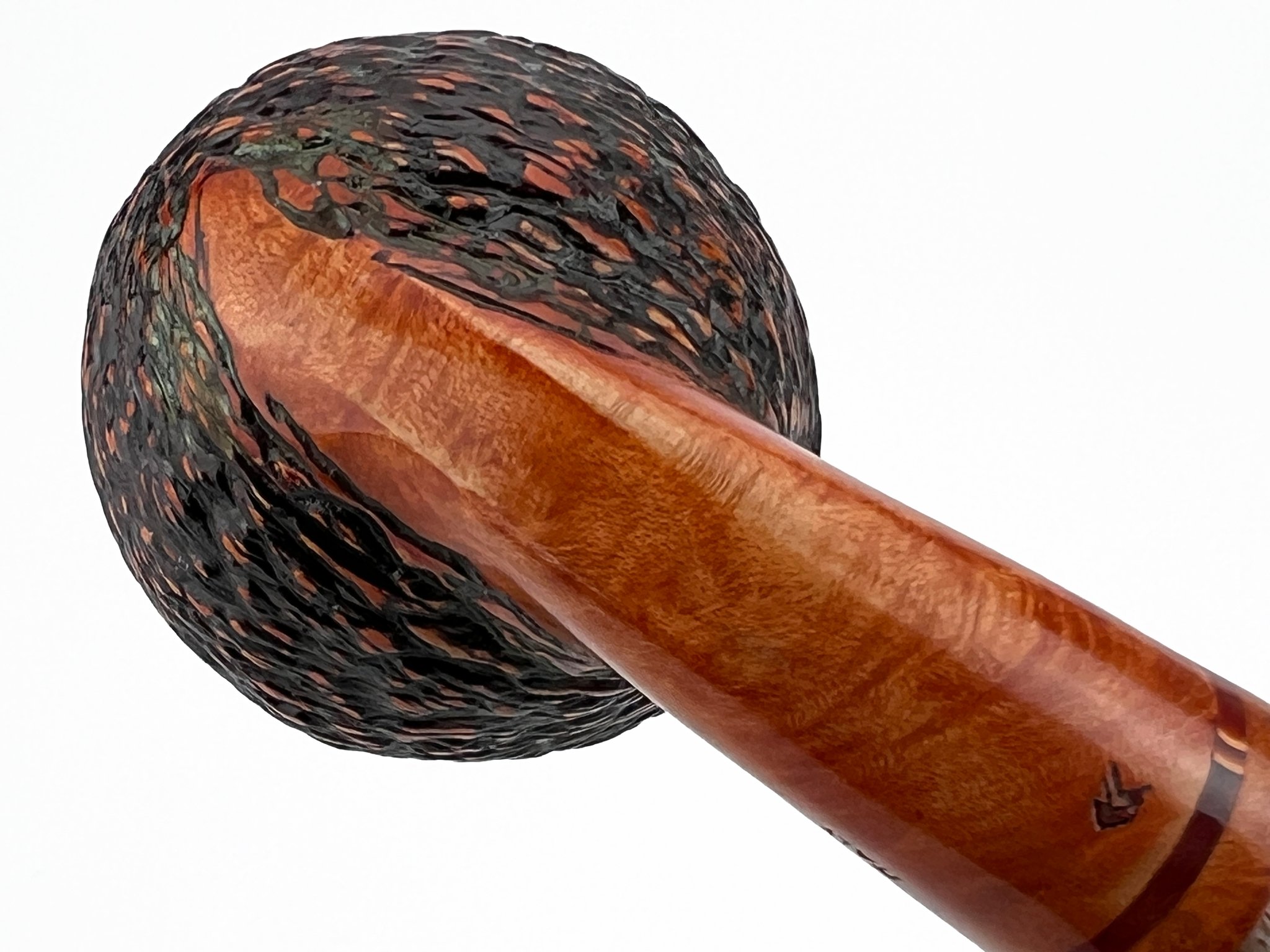 Stefano Santambrogio Pfeifen Rustic big (interne Nr. 390) Detailbild 2