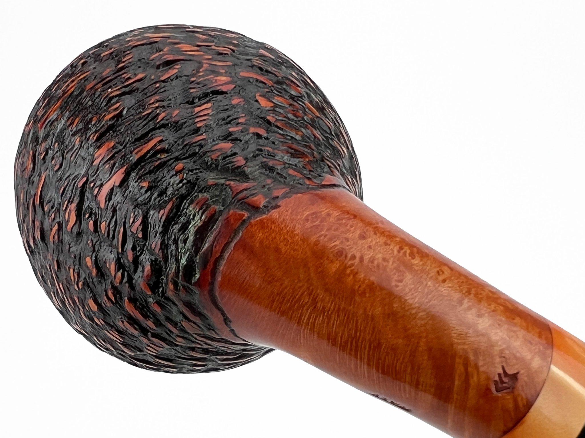 Stefano Santambrogio Pfeifen Rustic big (interne Nr. 393) Detailbild 2