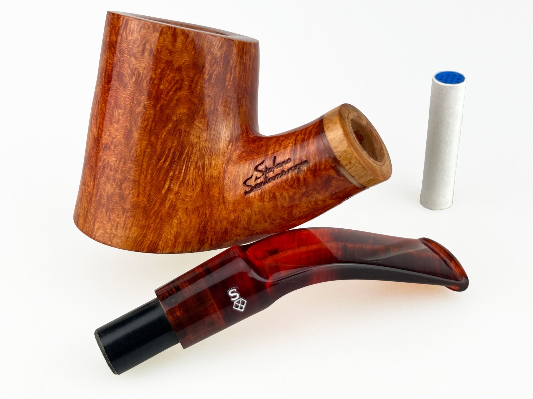 Stefano Santambrogio Pfeifen FX medium (interne Nr. 431) Detailbild 4