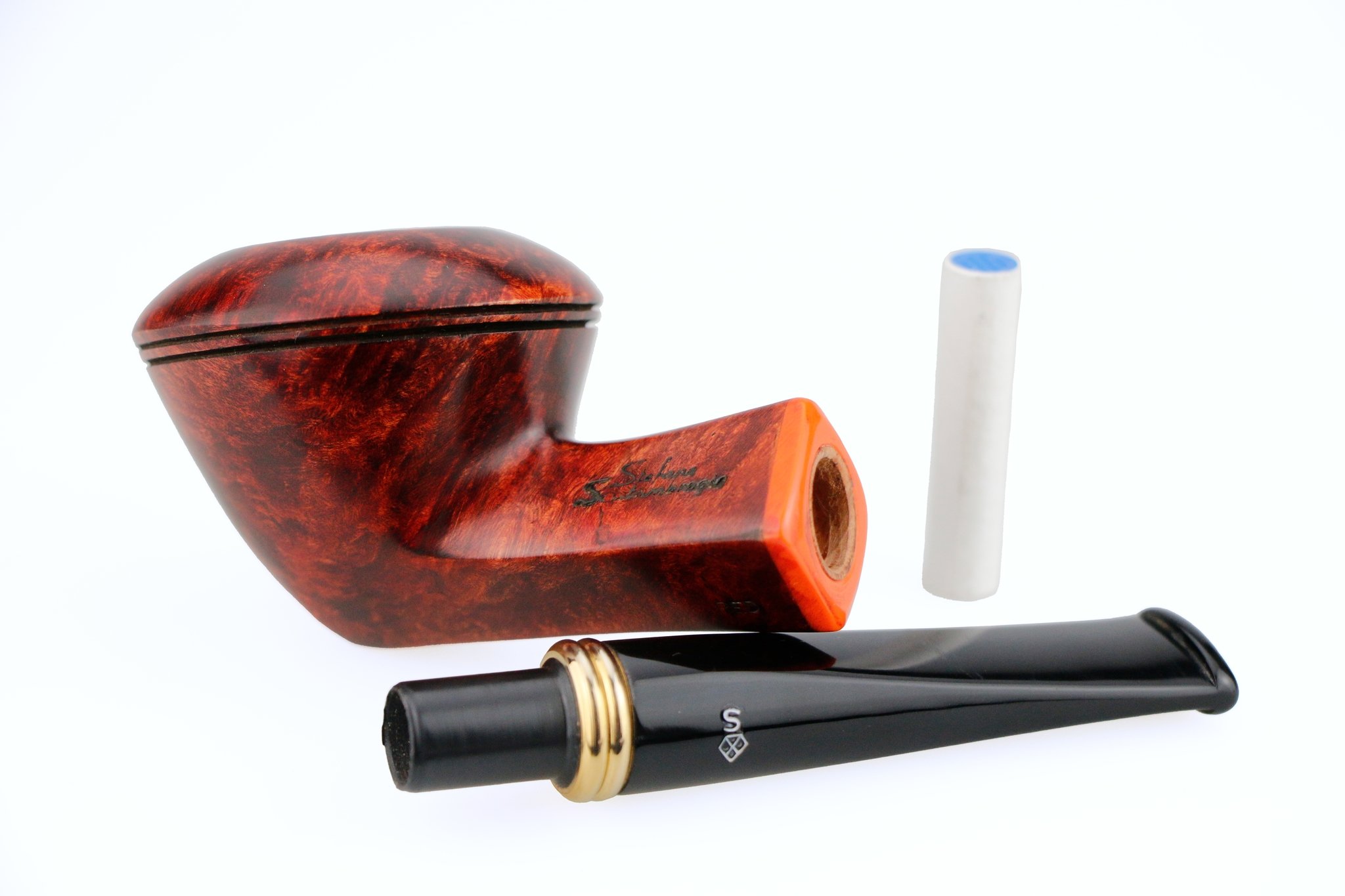 Stefano Santambrogio Pfeifen Red (interne Nr. 439) Detailbild 4
