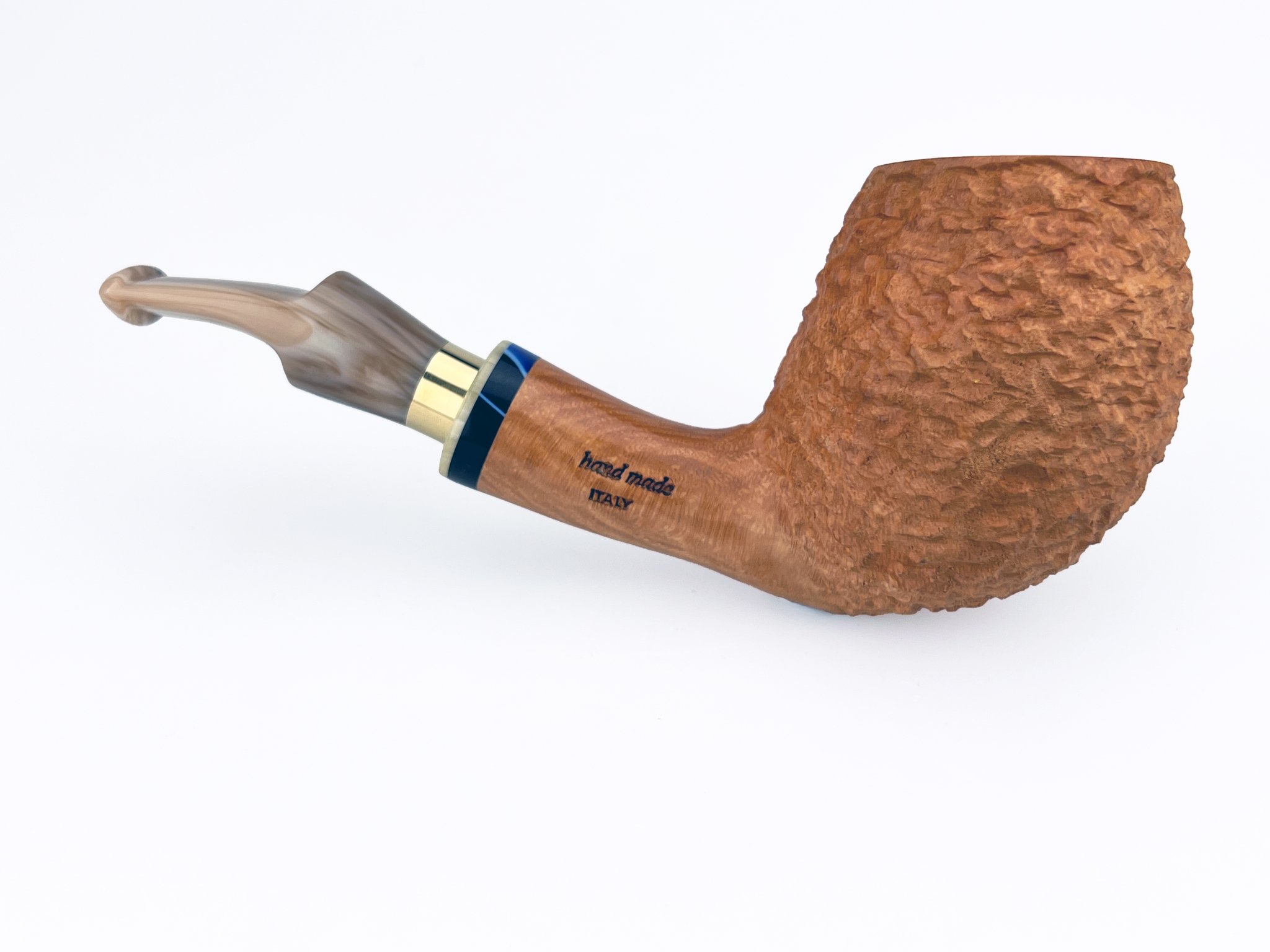 Stefano Santambrogio Pfeifen Rustic natural big (interne Nr. 451) Detailbild 1