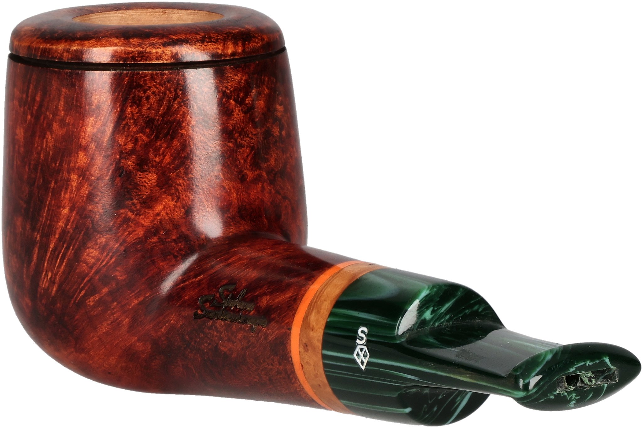 Stefano Santambrogio Pfeifen Red Medium (interne Nr. 541)_02