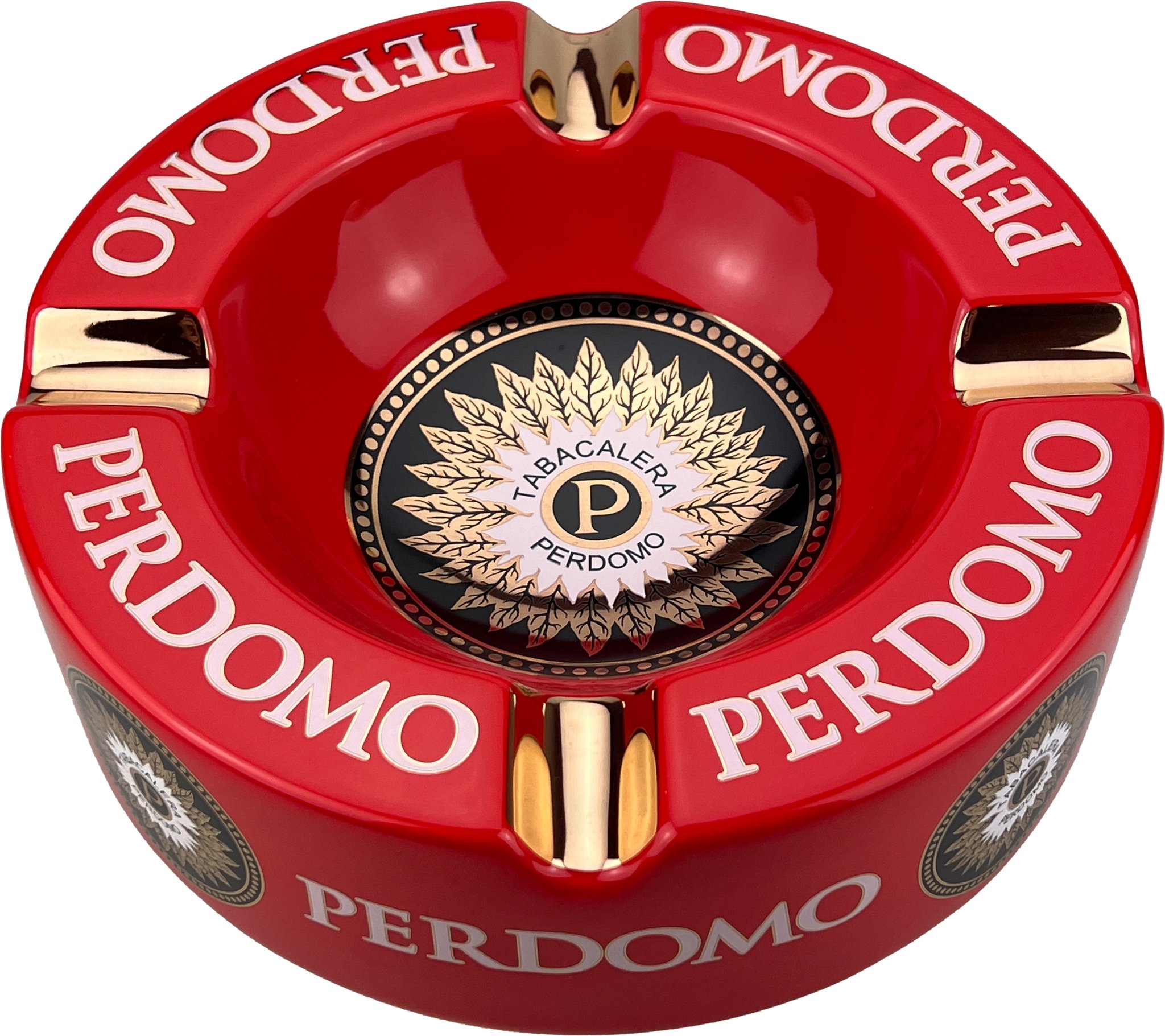 Perdomo Ascher rot gold mit 4 Ablagen (1006733055) Frontal