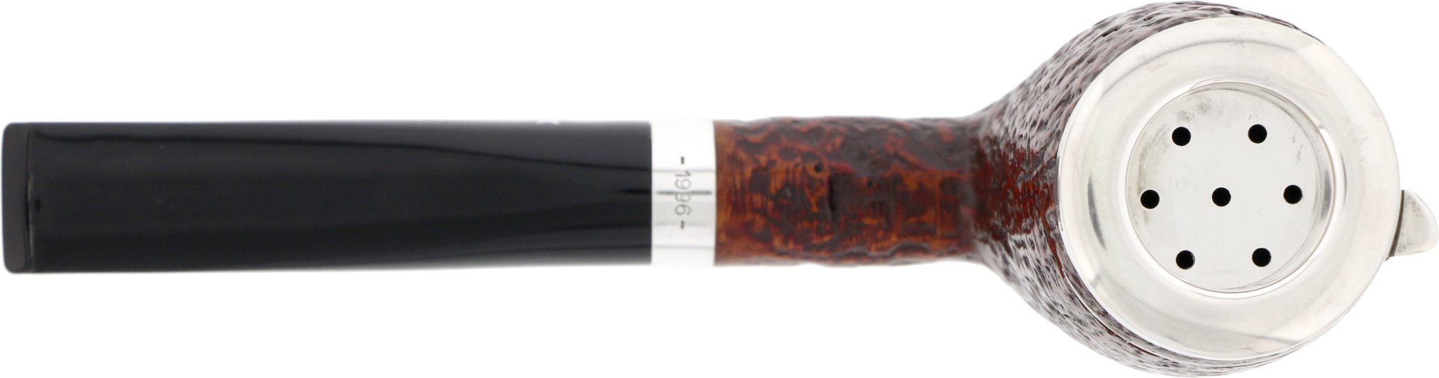 Brebbia Italia Deckelpfeifen sabbiato Modell 110 Detailbild 3