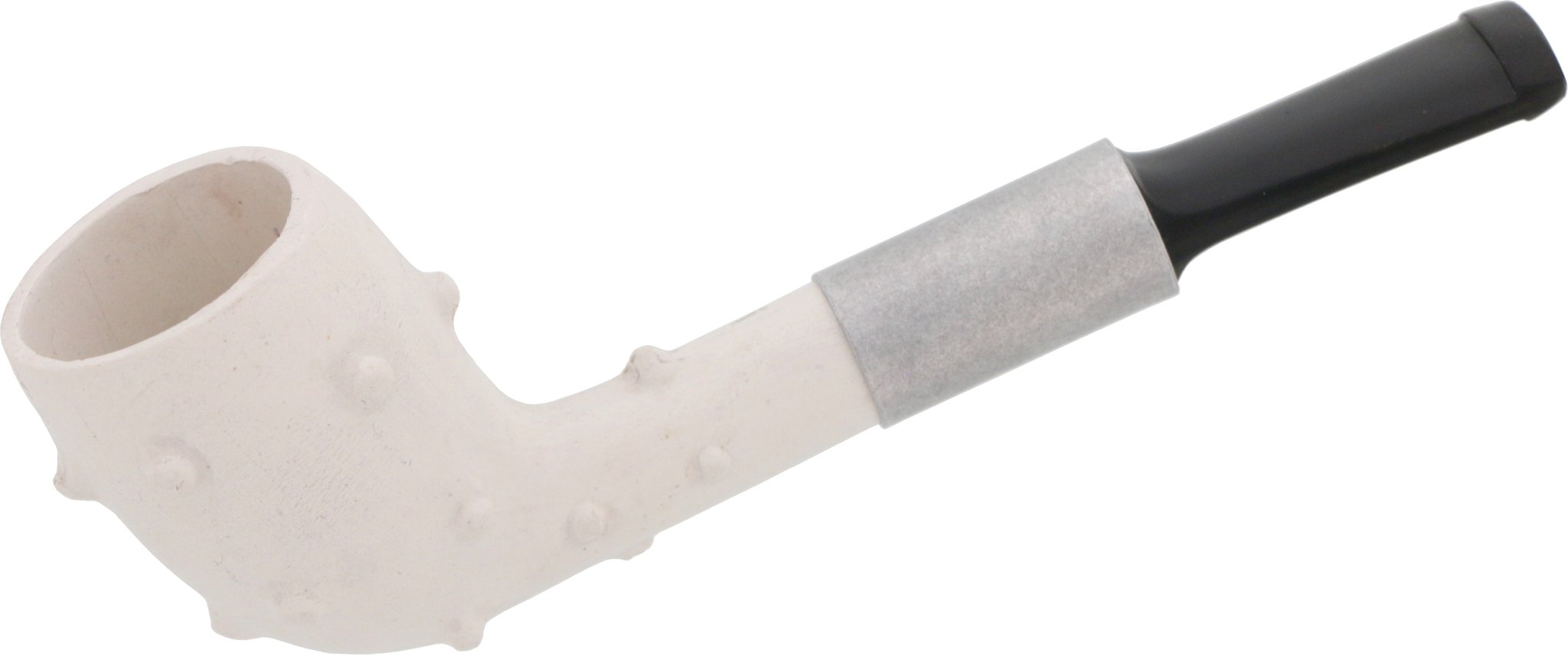 Old German Clay Pipes #74 weiß