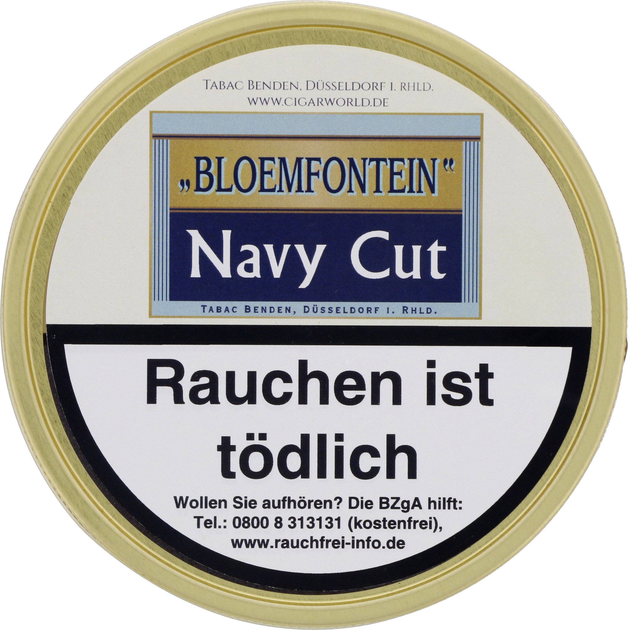 Tabac Benden Pfeifentabak "Bloemfontain" Navy Cut