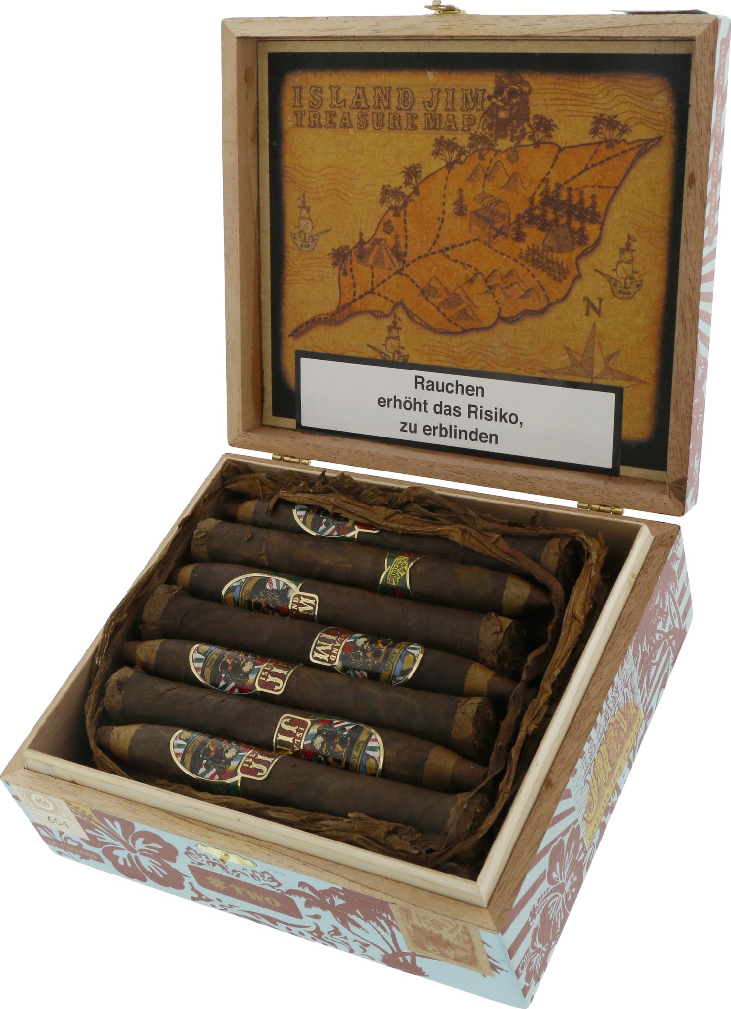 Oscar Valladares Island Jim Maduro Kiste offen