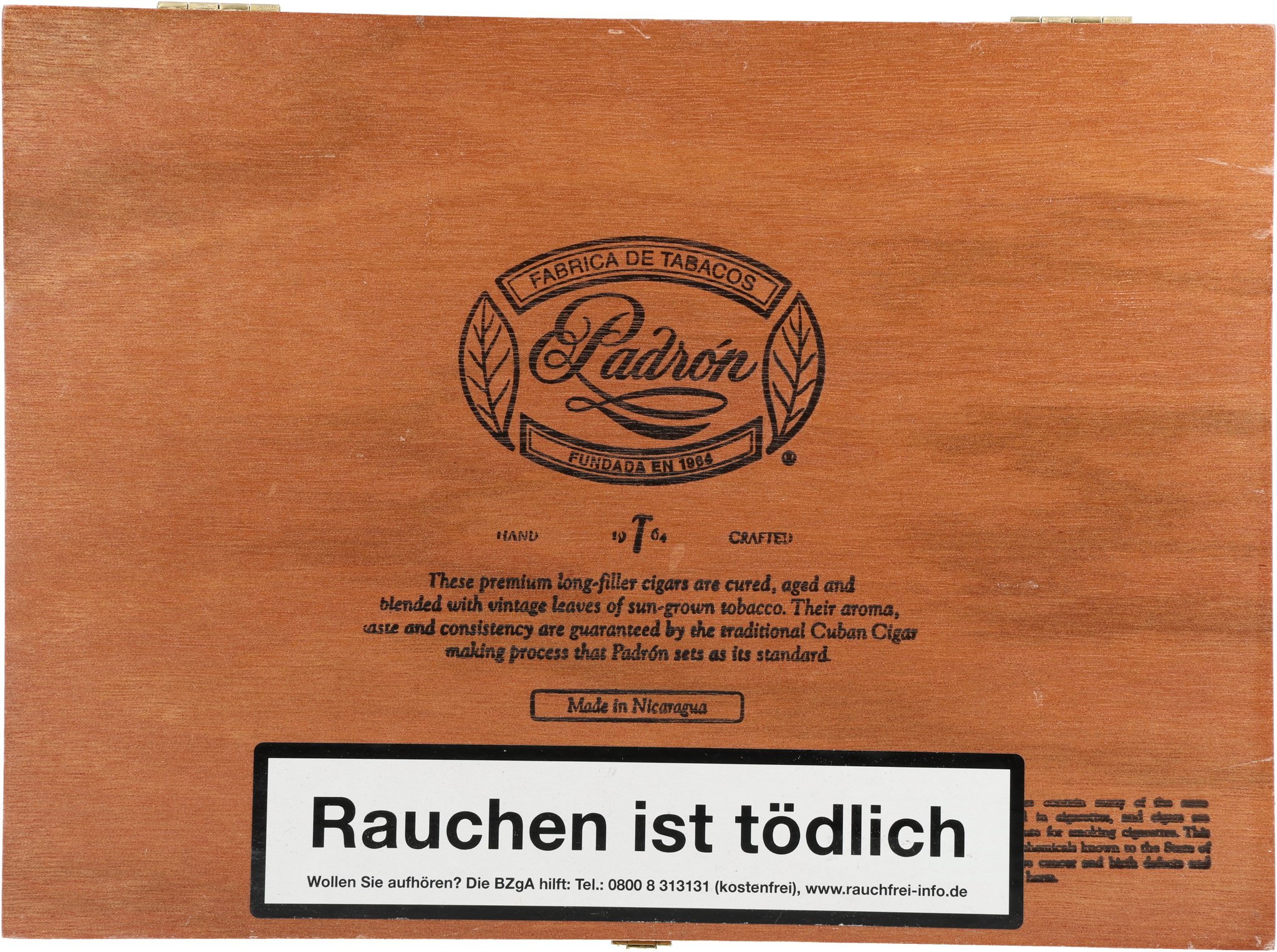 No. 4 MADURO Box front