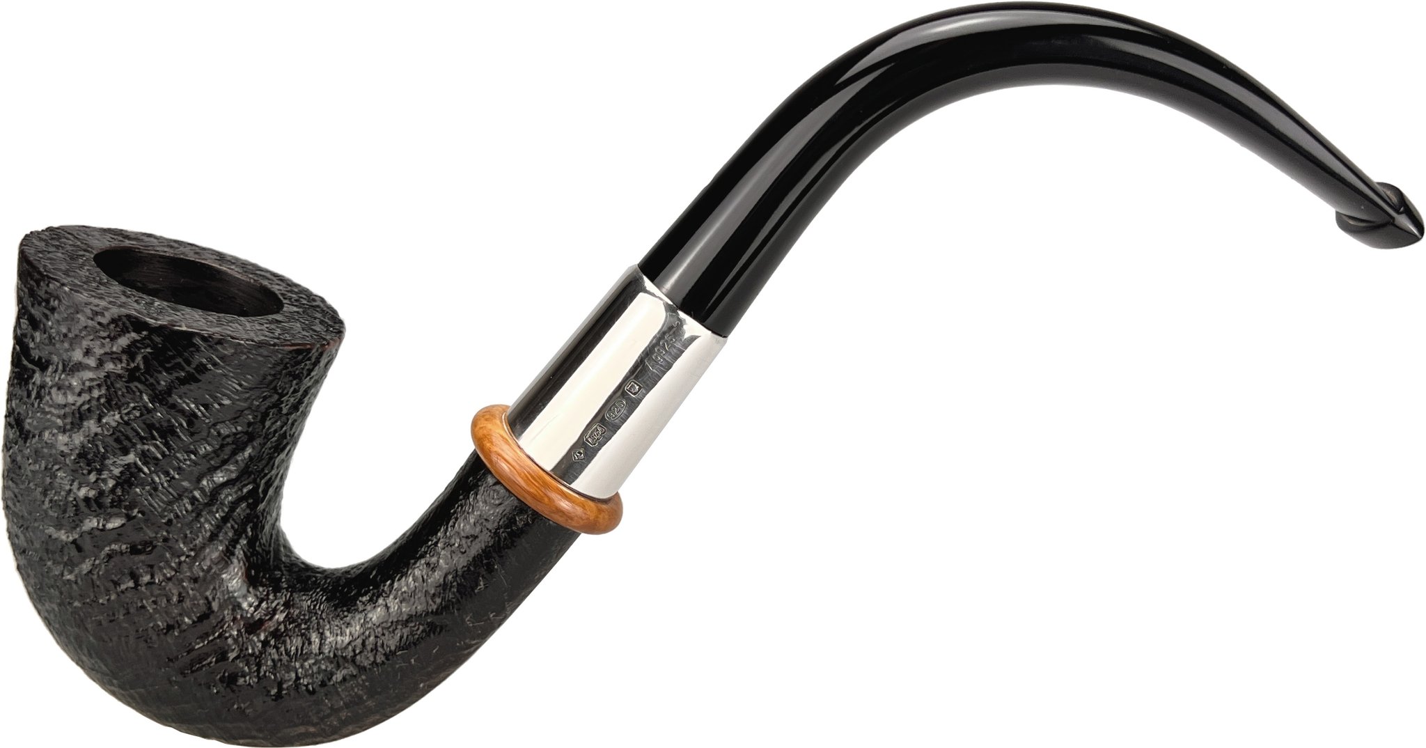 Dunhill The White Spot Pipes Shell Briar Gr. 5 Calabash