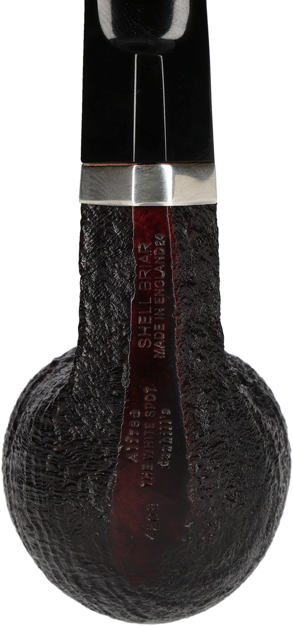 Dunhill Pipes Shell Briar No. 4208 Bent Rhodesian (Nr.639) (2023)_04