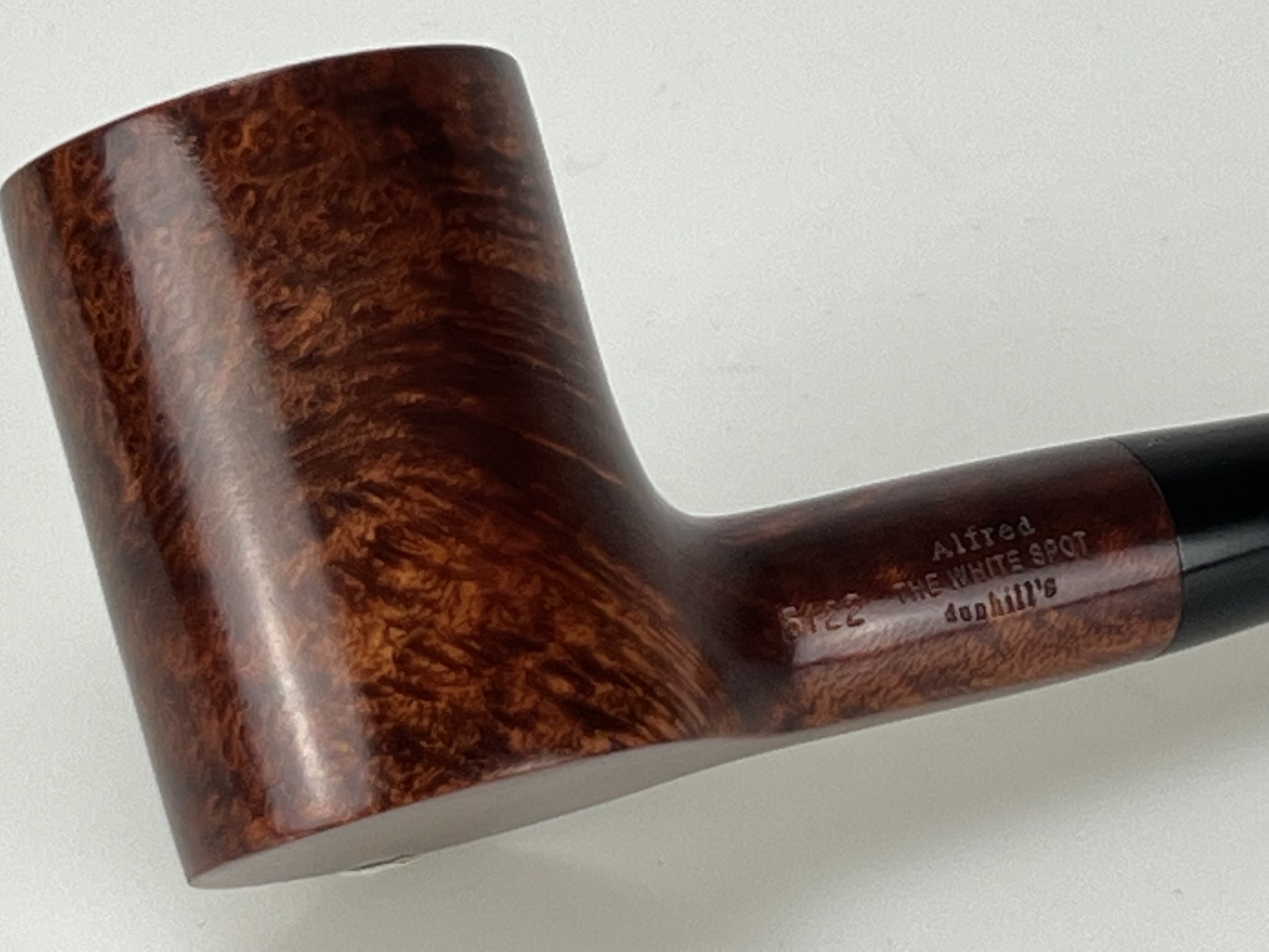Dunhill The White Spot Pipes Amber Root No. 5122 Detailbild 5