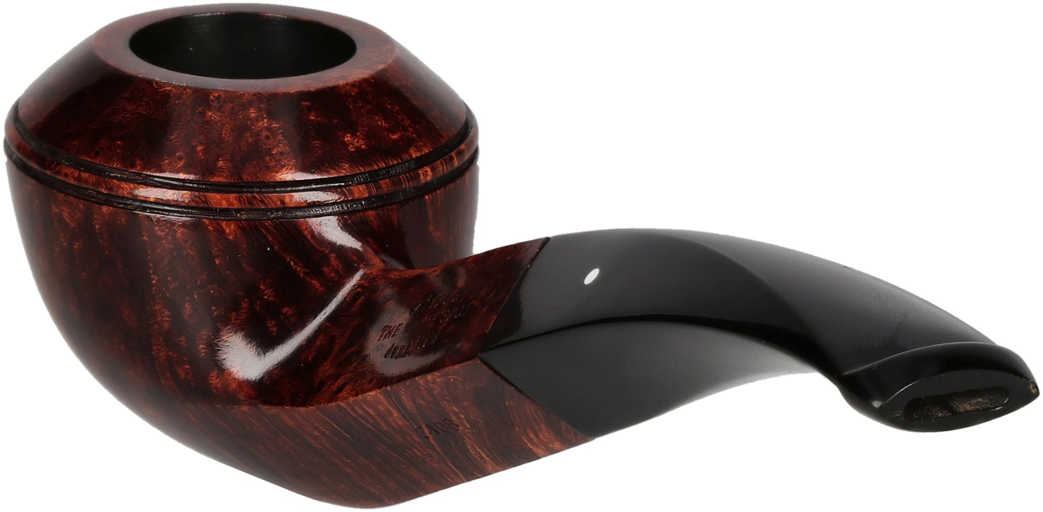 Dunhill Pipes Amber Root No. 3108 Bent Rhodesian (Nr. 680) (2024)_02