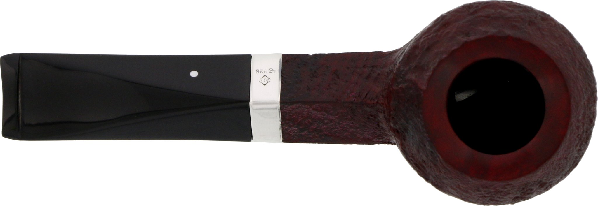 Dunhill The White Spot Pipes Ruby Bark No. 3117 Straigh Rhodesian Detailbild 3