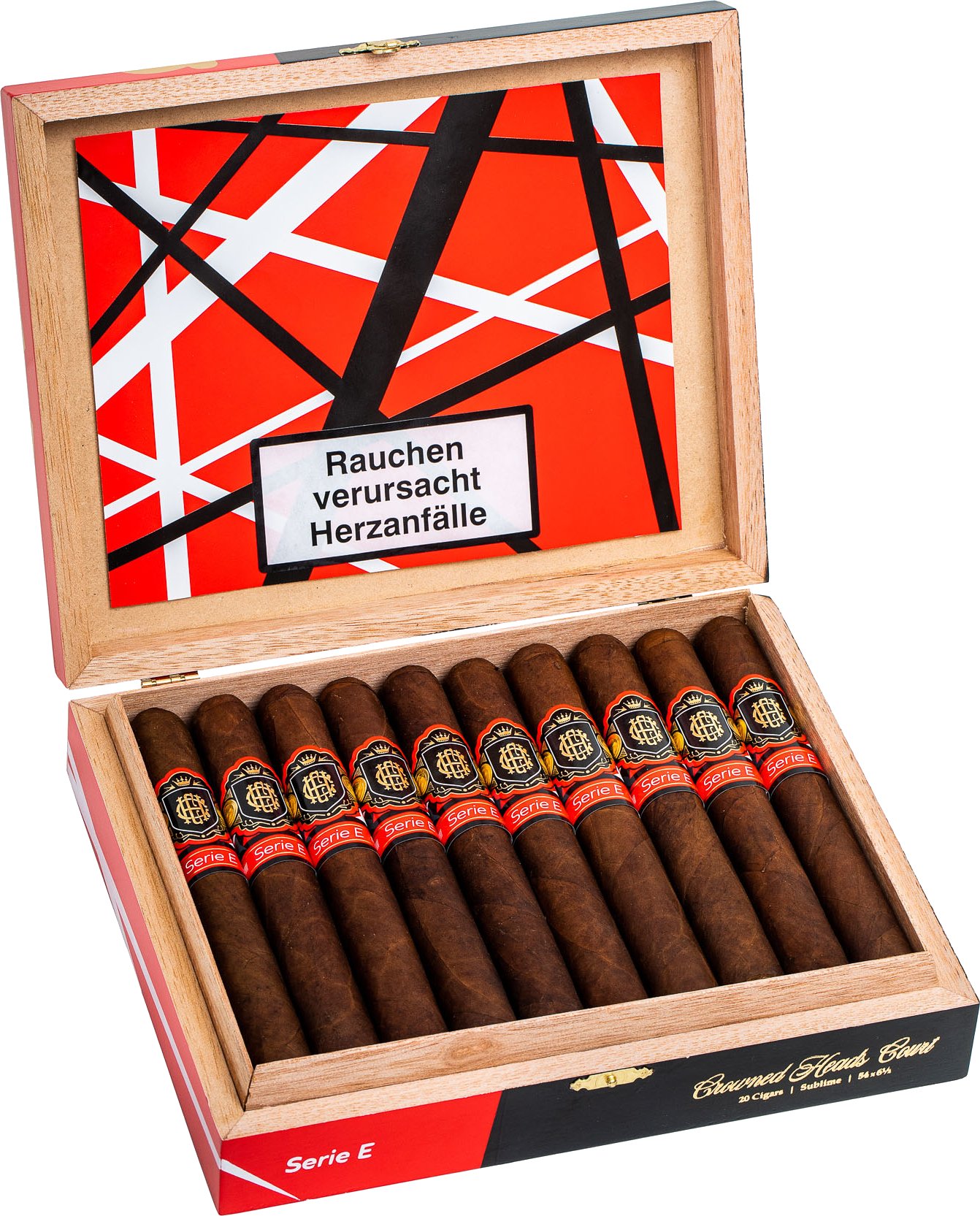Crowned Heads Court Serie E Sublime Kiste offen