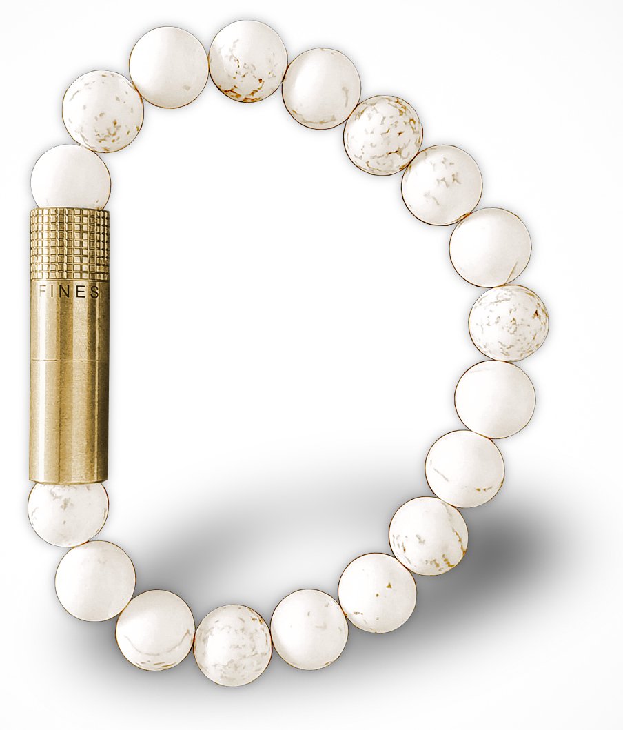  Les Fines Lames Punch Bracelets Solo Brass Magnesite Größe S