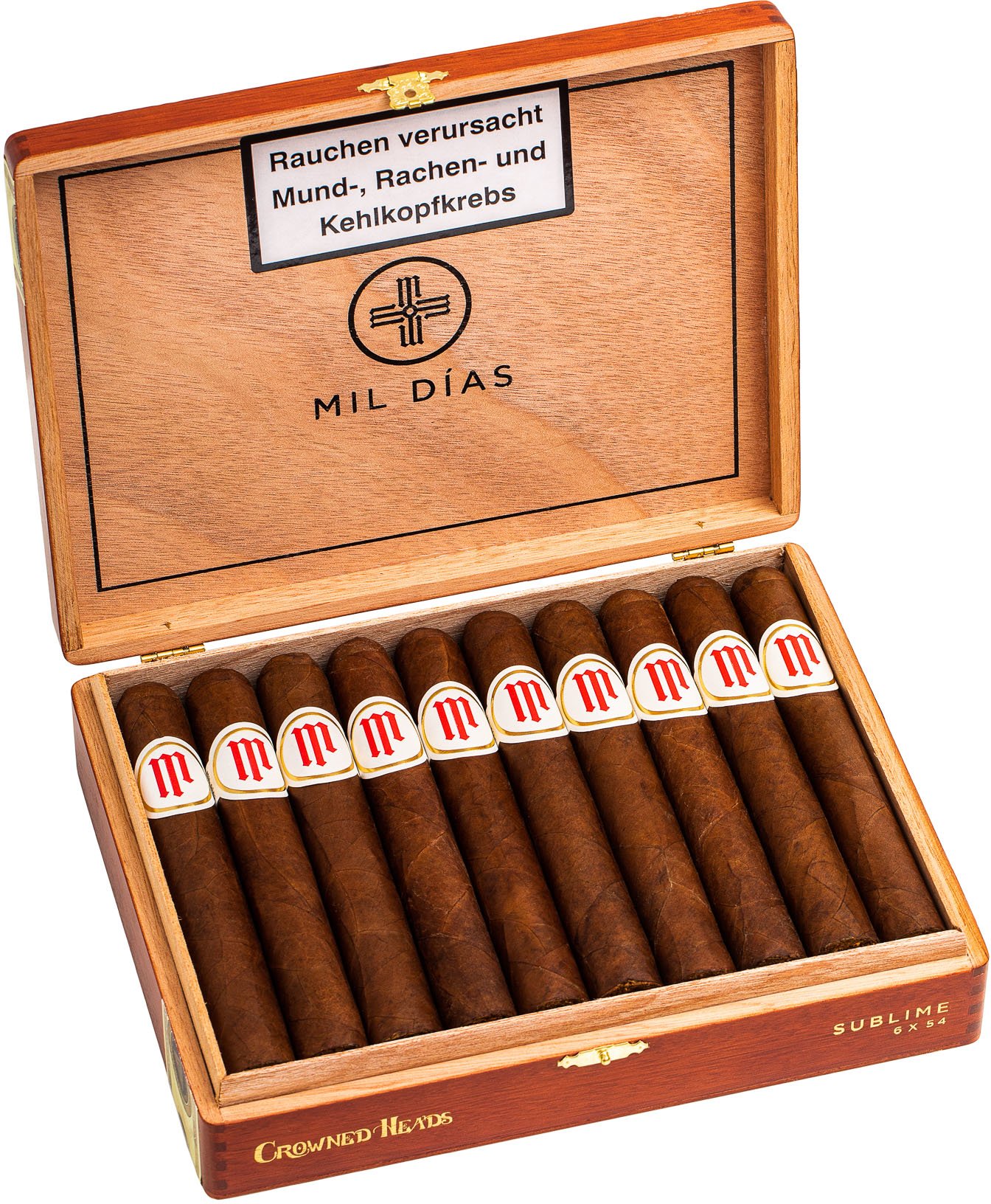 Crowned Heads Mil Dias Sublime Kiste offen