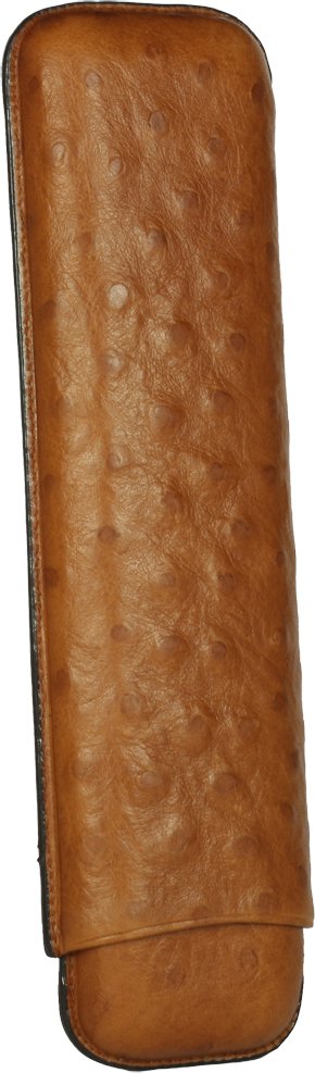 Martin Wess Churchill Lederetui Kollektion 2er Strauß braun (austriche) (594) (10397)