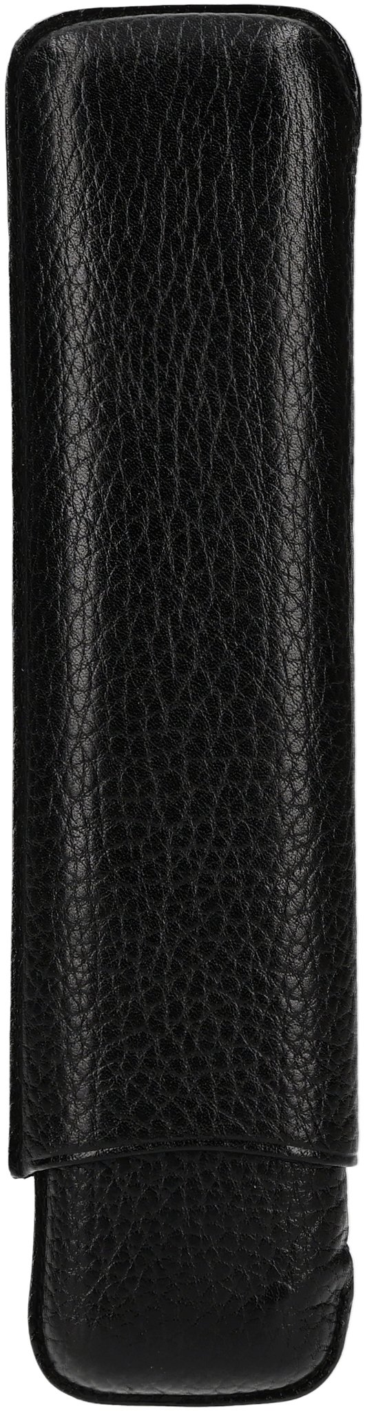 Martin Wess Churchill Lederetui Kollektion 2er Karabut schwarz (594)