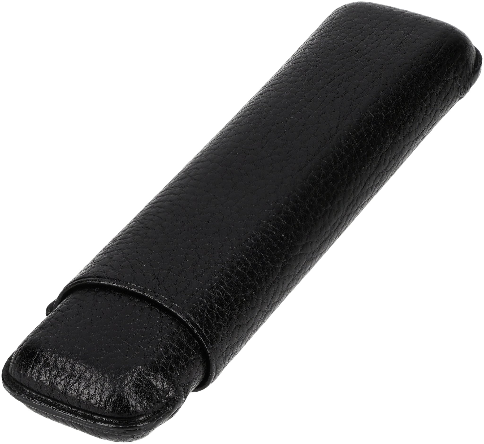 Martin Wess Churchill Lederetui Kollektion 2er Karabut schwarz (594)