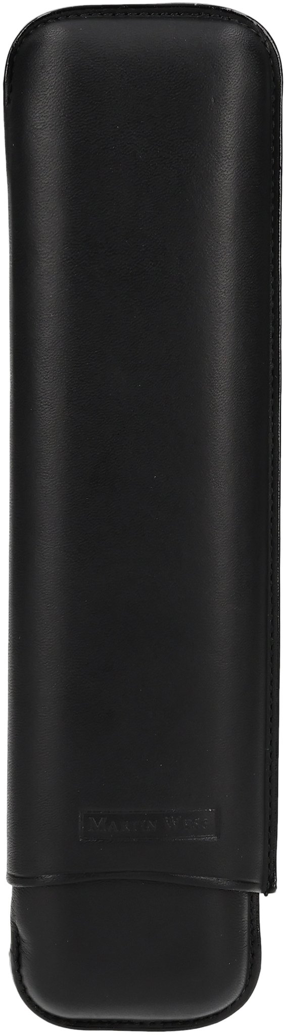 Martin Wess Churchill Lederetui Kollektion 2er smooth schwarz (594) (10389)