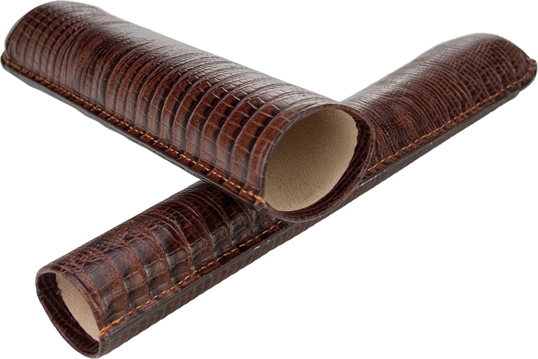 1er Eidechse braun offen