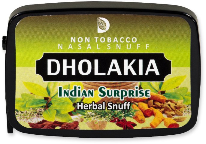 Dholakia Snuff Herbal Indian Surprise 9g