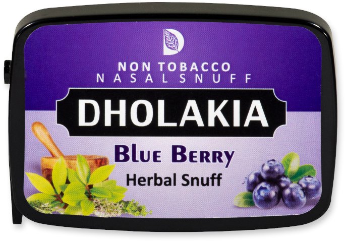 Dholakia Snuff Herbal Blueberry 9g