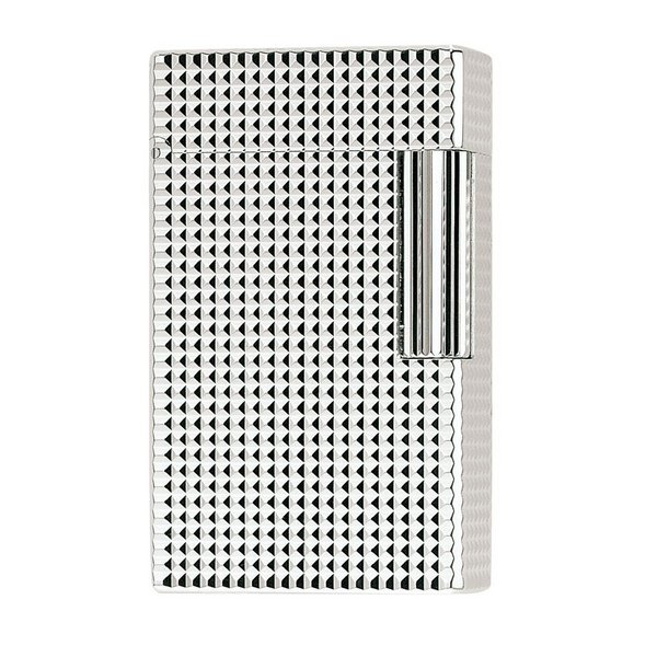 S.T. Dupont Ligne 1 groß versilbert carré (014110)