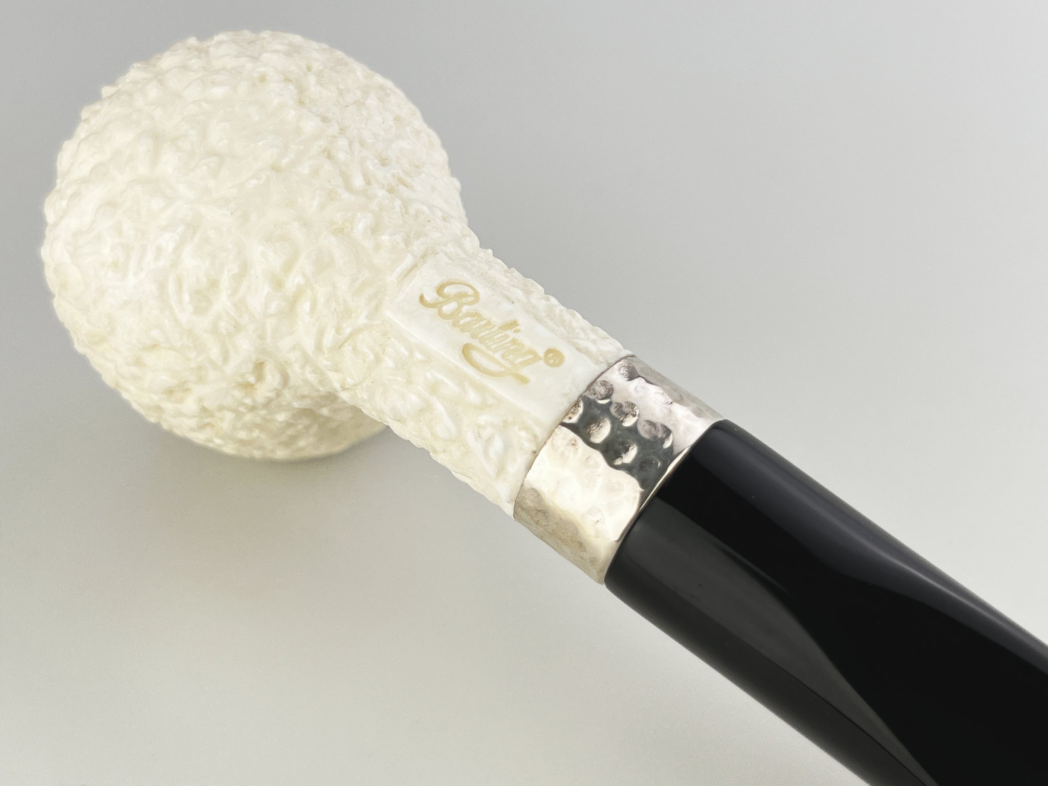 Barling Ivory (Meerschaum) Straight rustic 1812 (15298) Detailbild