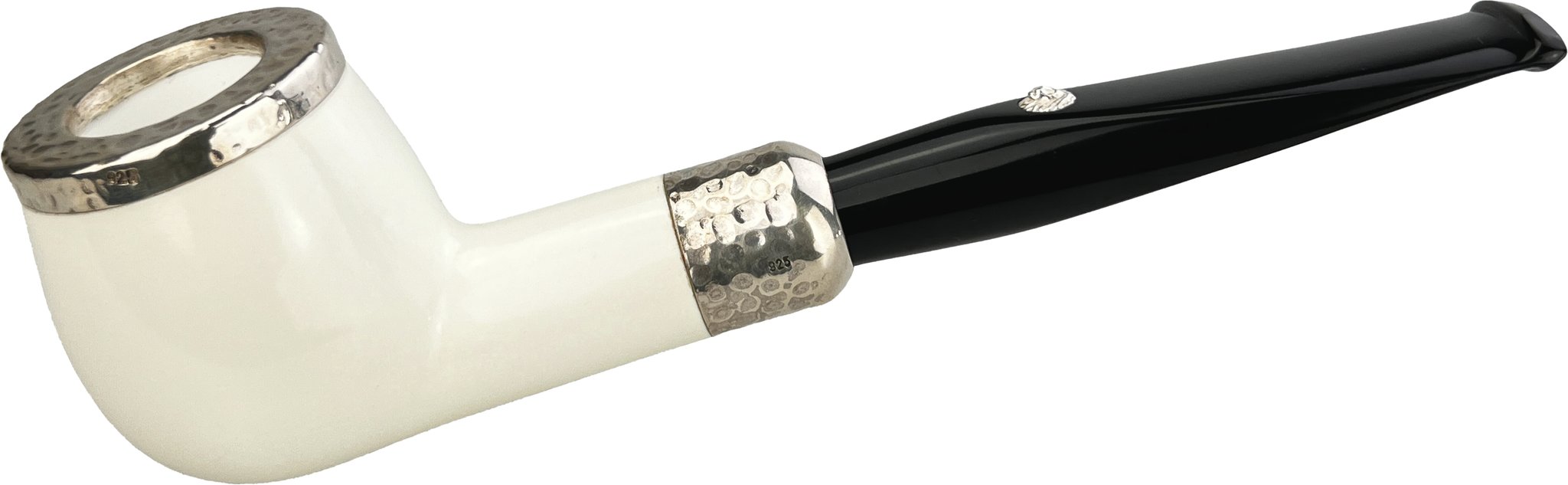 Barling Ivory (Meerschaum) Cap Straight smooth 1812 (15304)