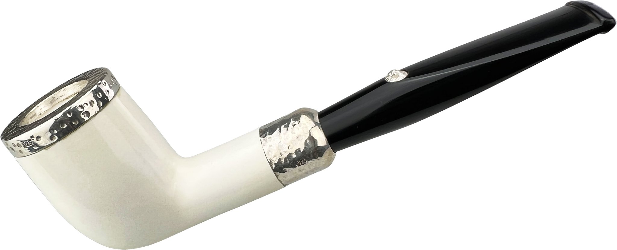 Barling Ivory (Meerschaum) Cap Straight smooth (15304) Modell 2