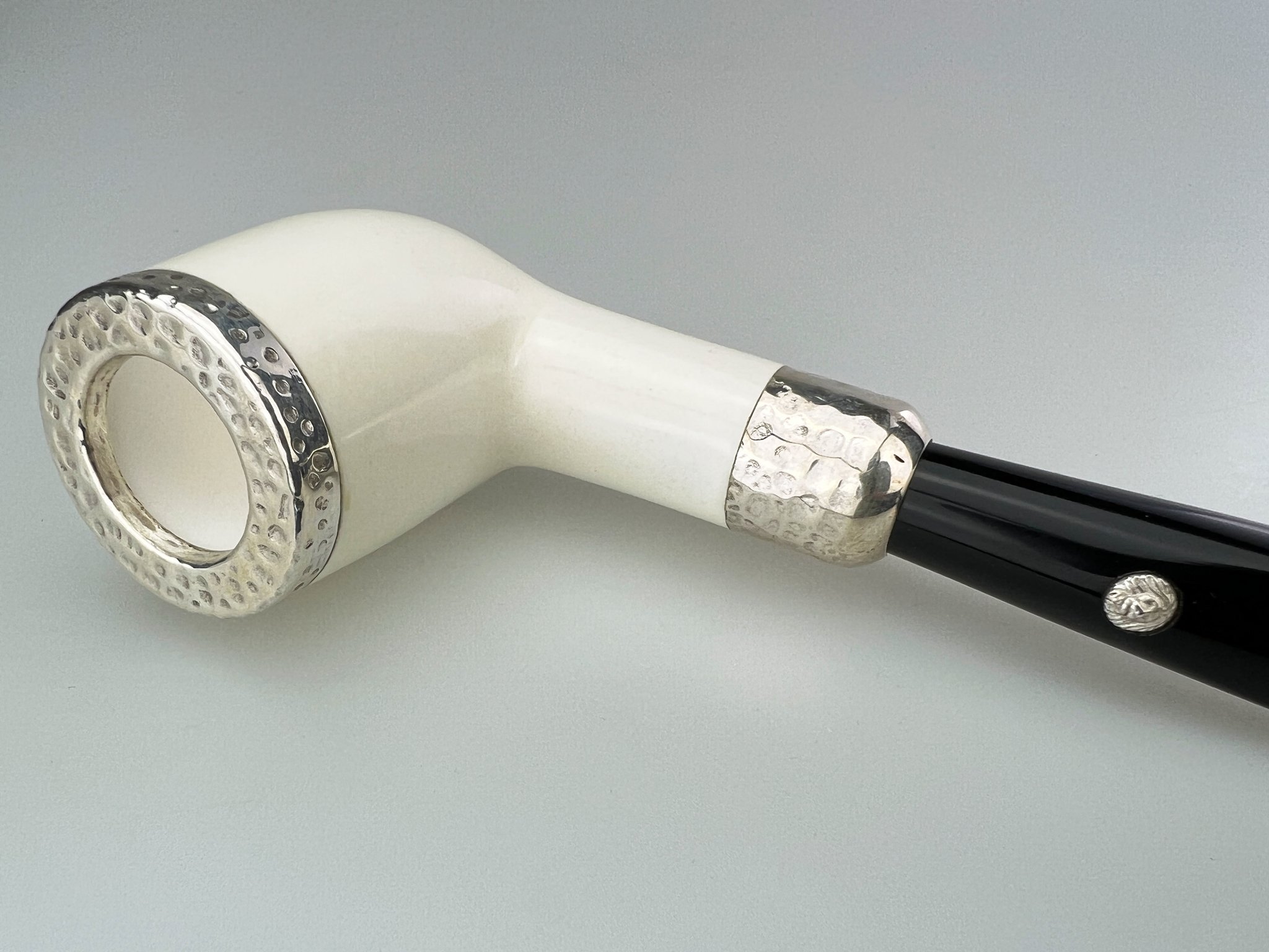 Barling Ivory (Meerschaum) Cap Straight smooth (15304) Modell 2 Detailbild