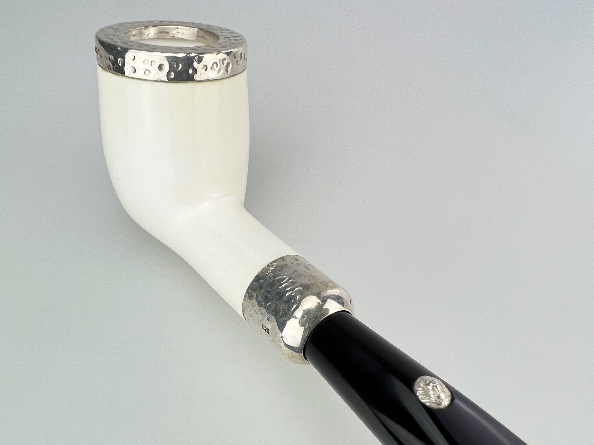 Barling Ivory (Meerschaum) Cap Straight smooth (15304) Modell 2 Detailbild 2