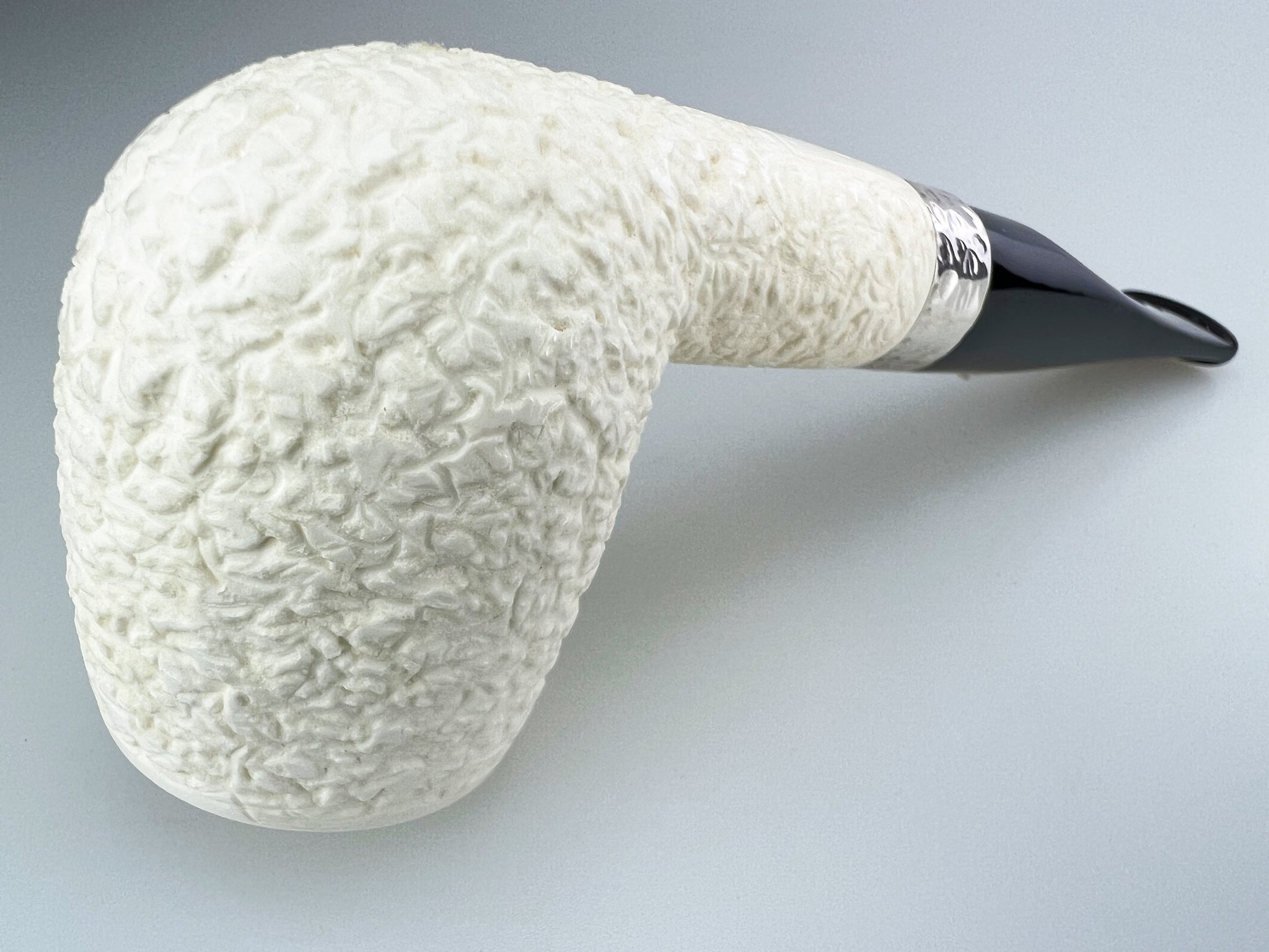 Barling Ivory (Meerschaum) Straight rustic (15298) Modell 2 Detailbild