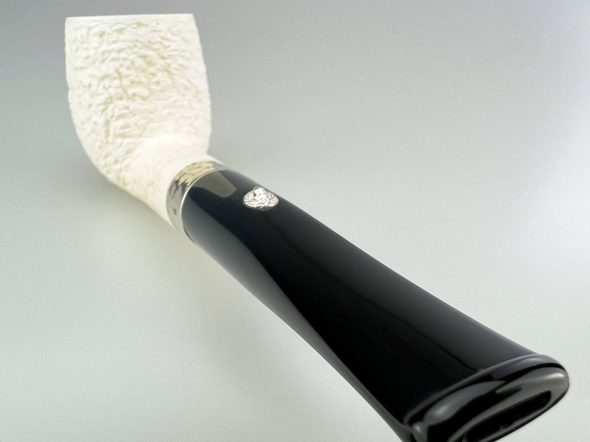 Barling Ivory (Meerschaum) Straight rustic (15298) Modell 2 Detailbild 2