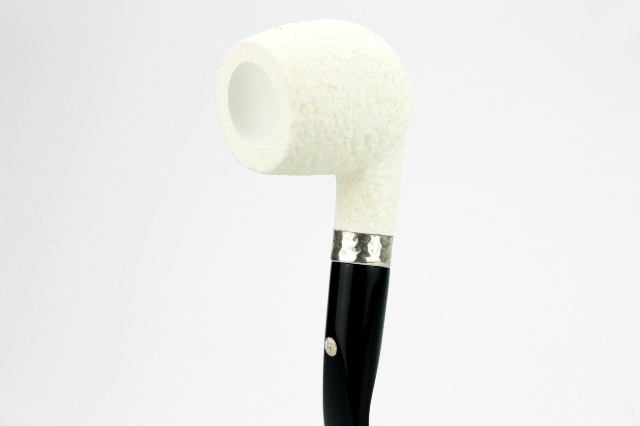 Barling Ivory (Meerschaum) Bent Rustic (15299) (interne Nr. 24)_04