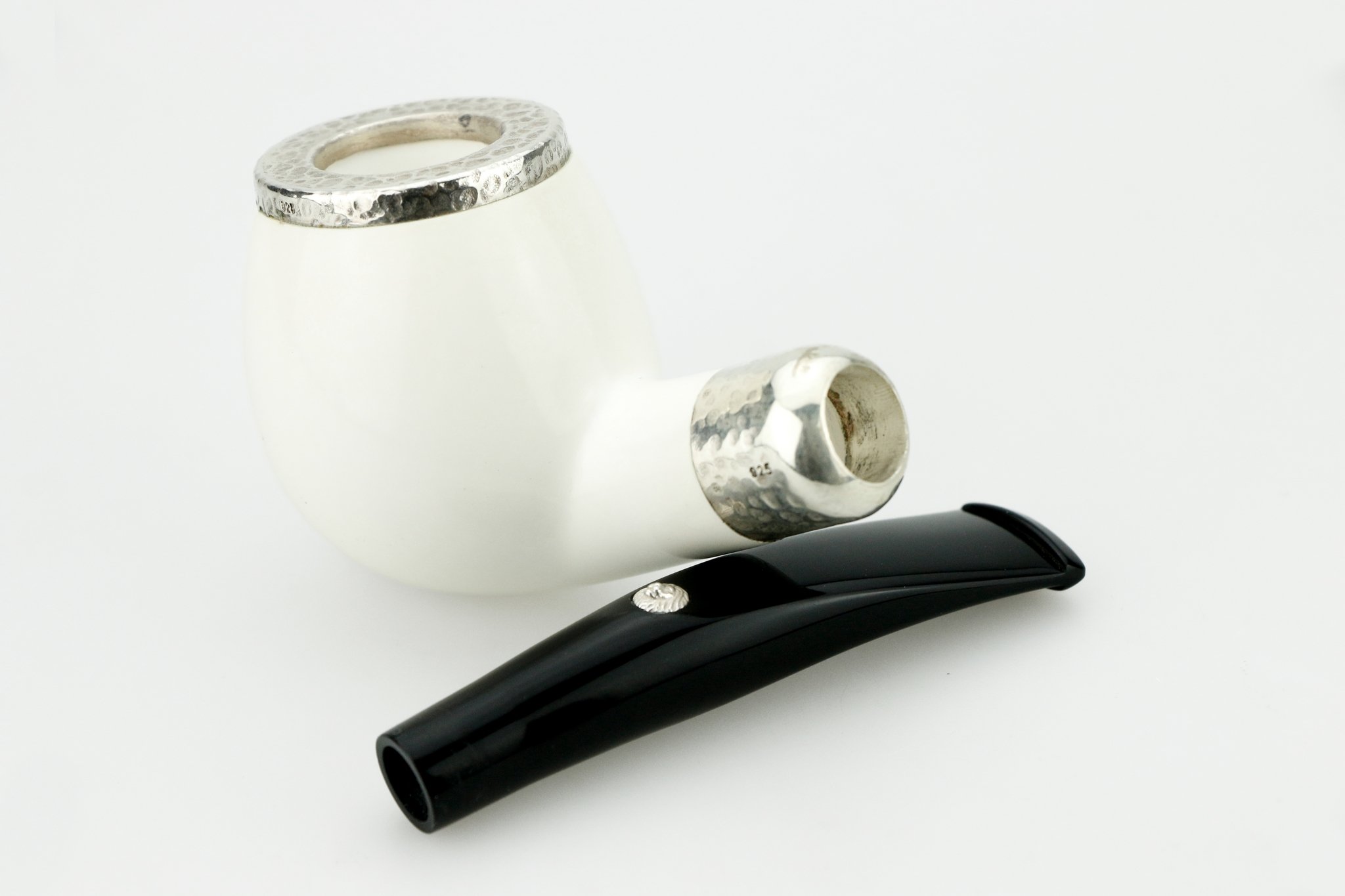 Barling Ivory (Meerschaum) Army Bent smooth (15858) (interne Nr. 26)_05