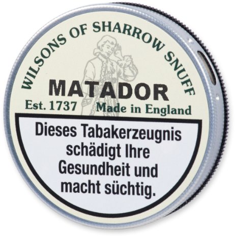 Wilsons of Sharrow Snuff Matador 5g