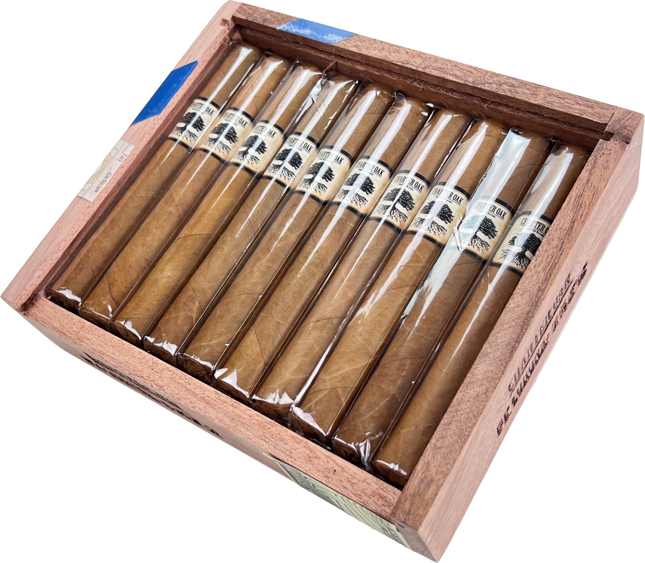 Foundation Cigars Charter OAK Connecticut Petit Corona Kiste