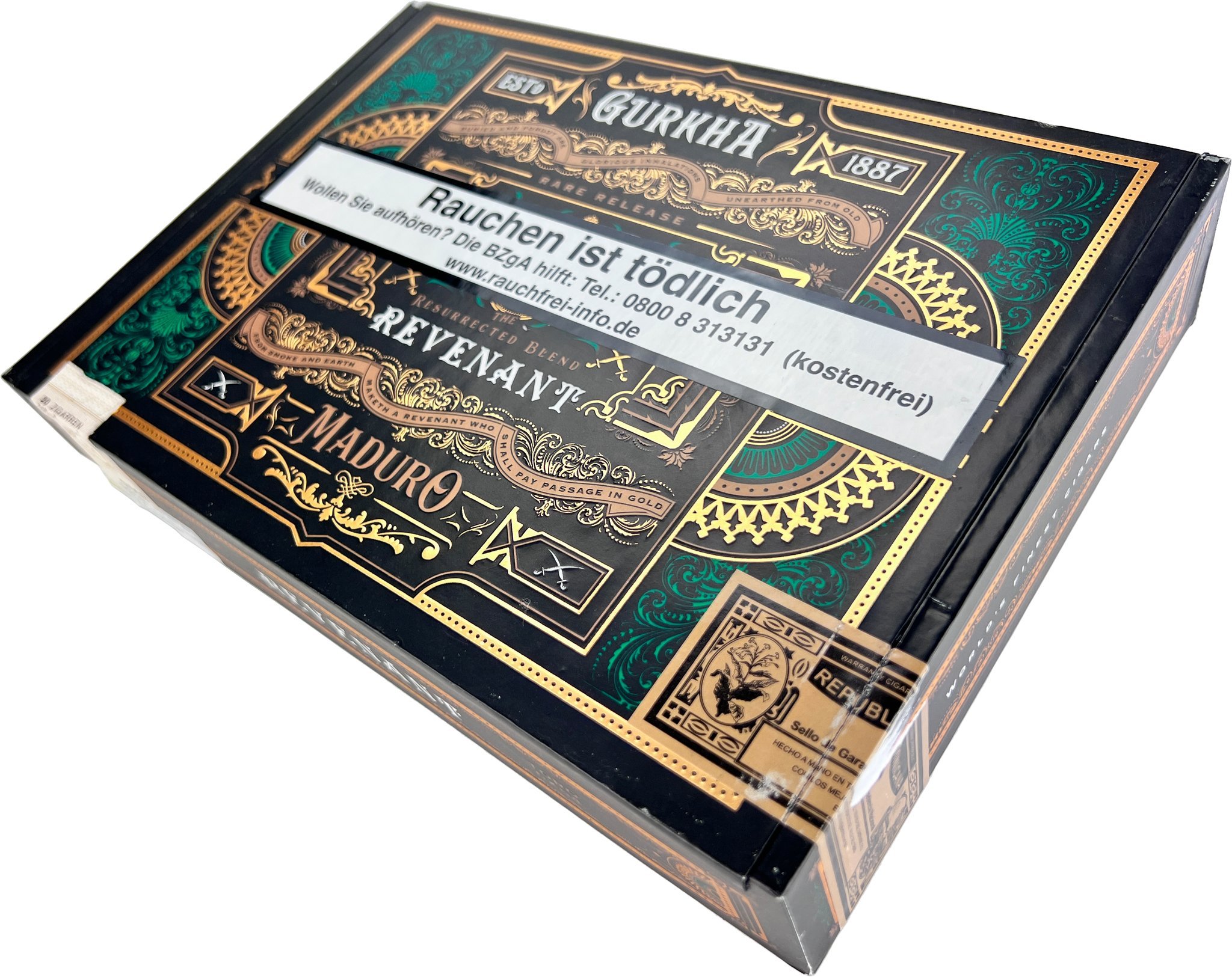 Gurkha Revenant Maduro Toro Kiste