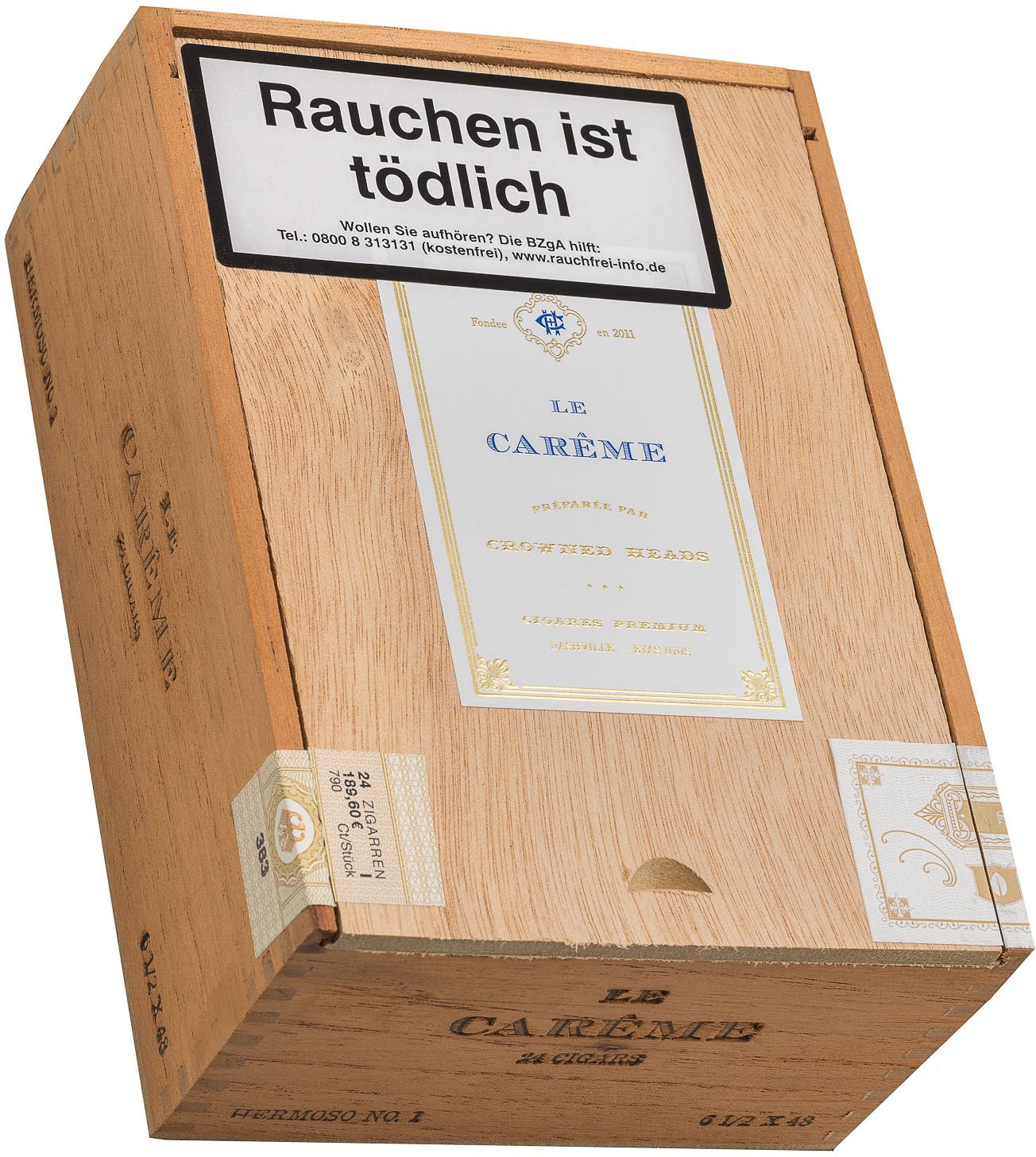 Crowned Heads Le Careme Hermoso No. 1 Kiste