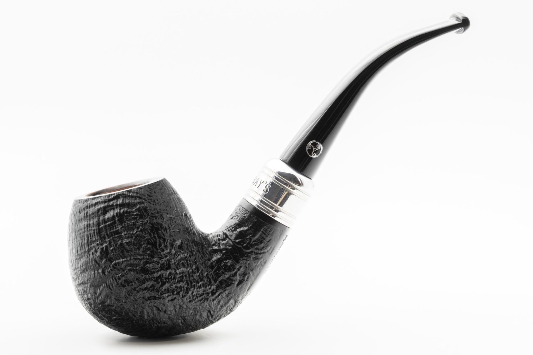 Sandblast Mundstück Schwarz 03b