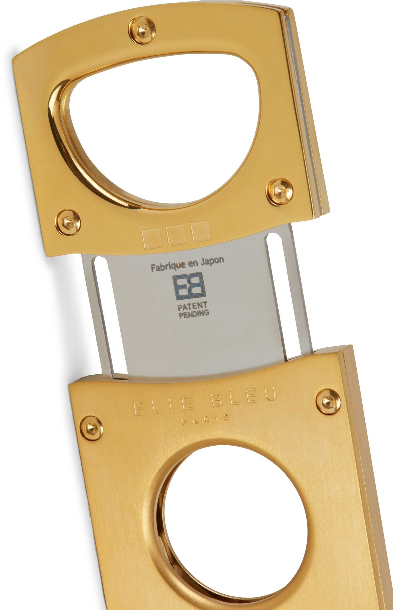 Elie Bleu Cutter Stainless Steel Golden Polished / Satin (EBC1006) Logo
