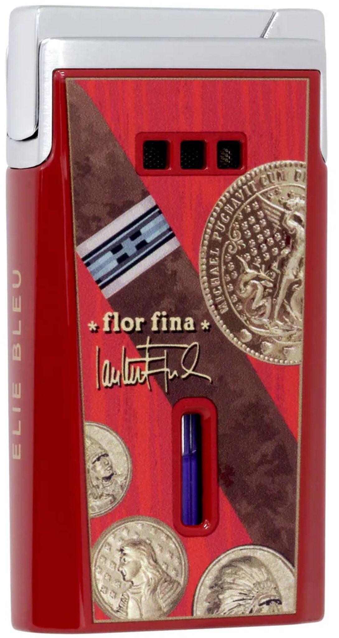 Elie Bleu Jetflame J-15 Medaille Red (EBJ1571)