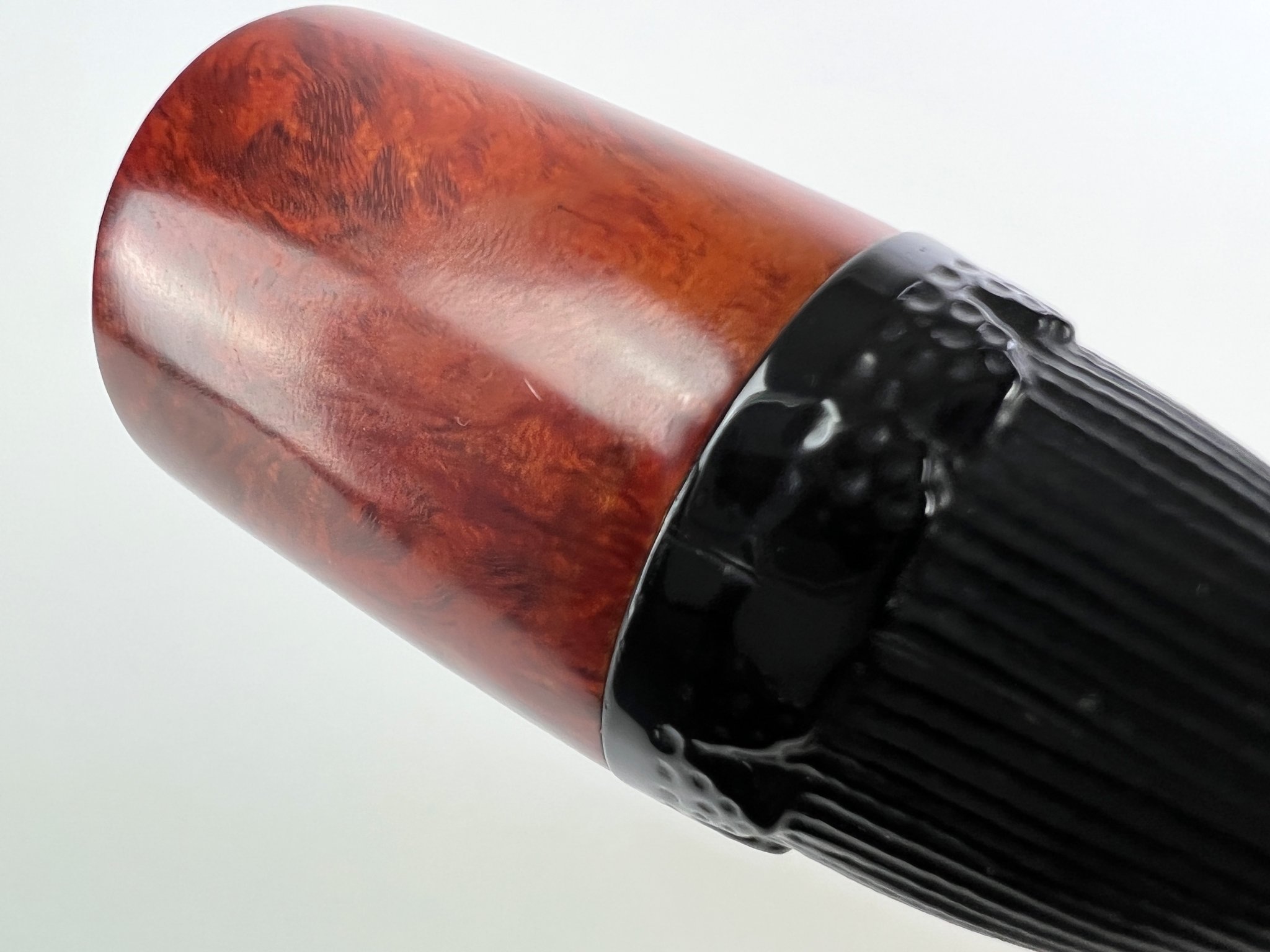 Old German Clay Pipes das Legendäre Frauenbein glatt mit Wechselkopf (interne Nr. 5)