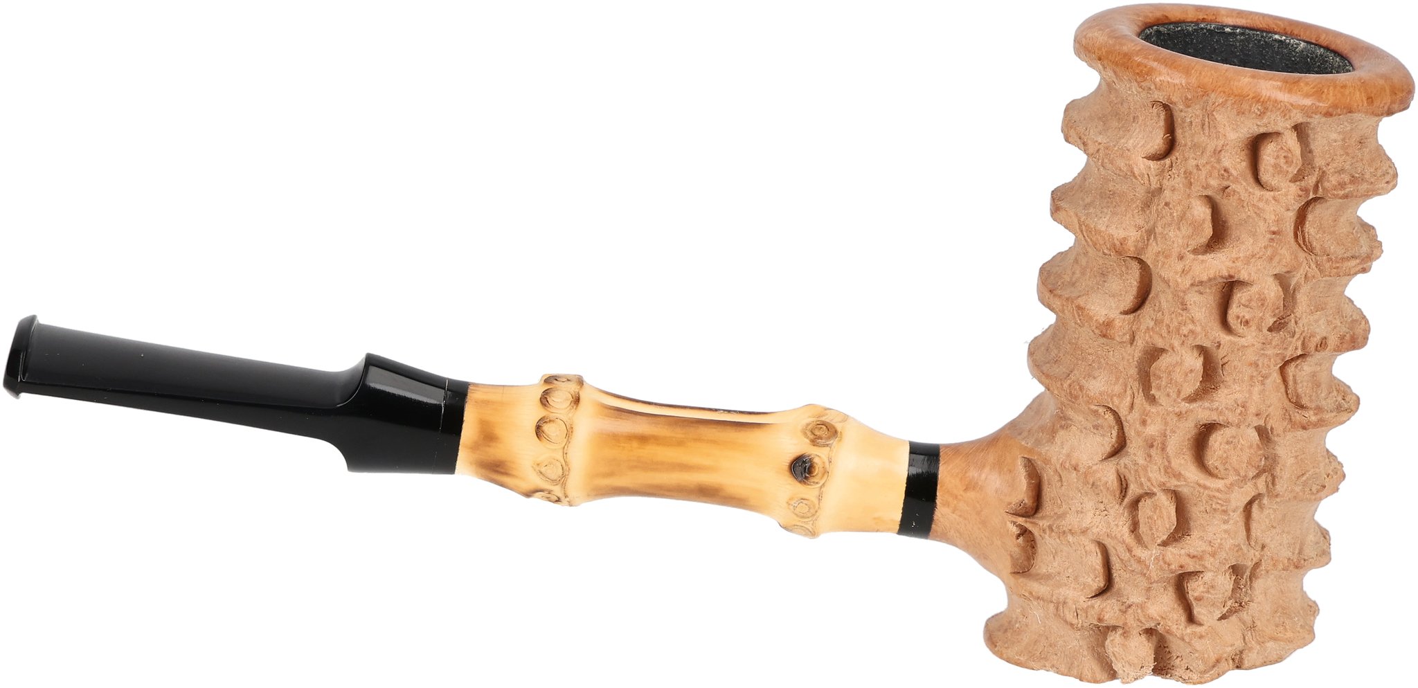 Tom Eltang Freehand Pfeifen Rustic Poker_04