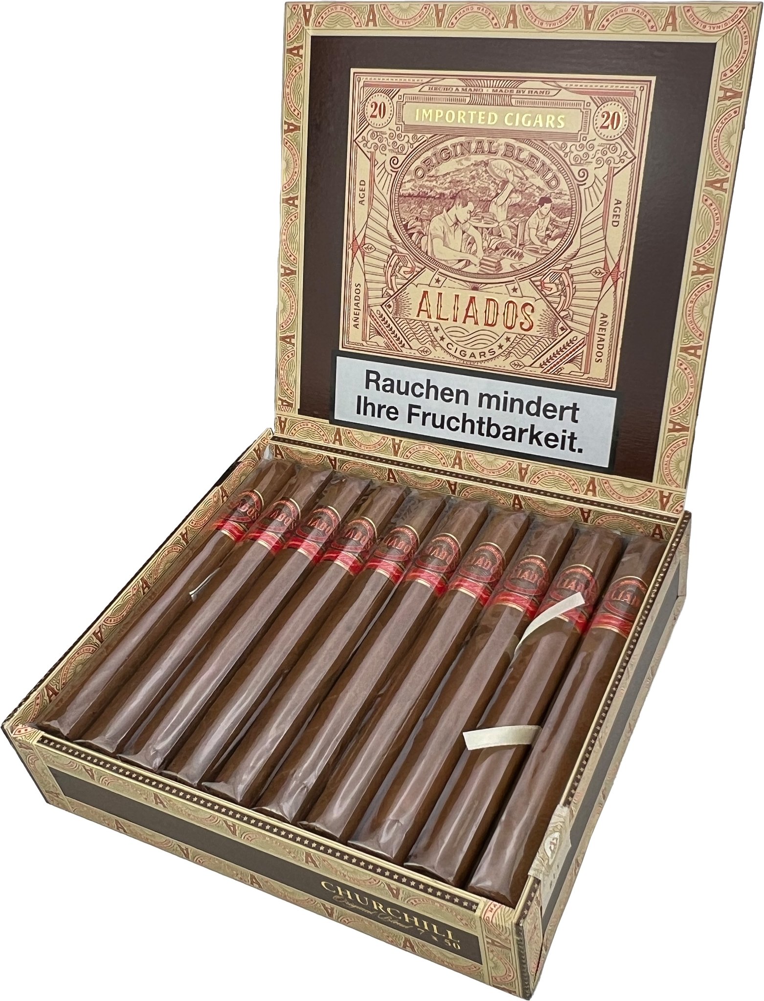 Aliados Original Blend Churchill Kiste