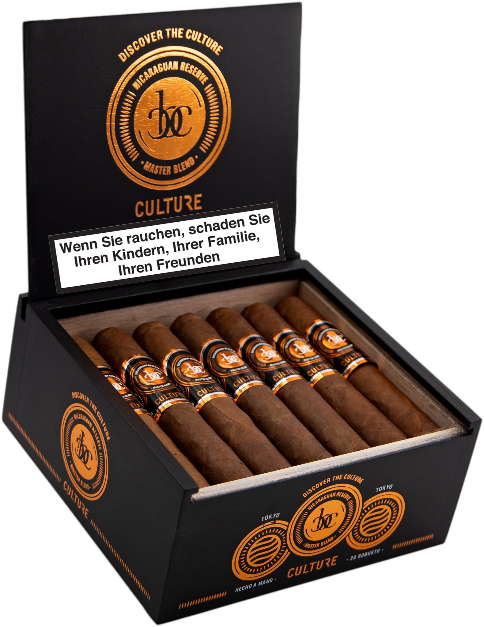 Culture Nicaraguan Reserve Tokyo (Robusto) Kiste offen