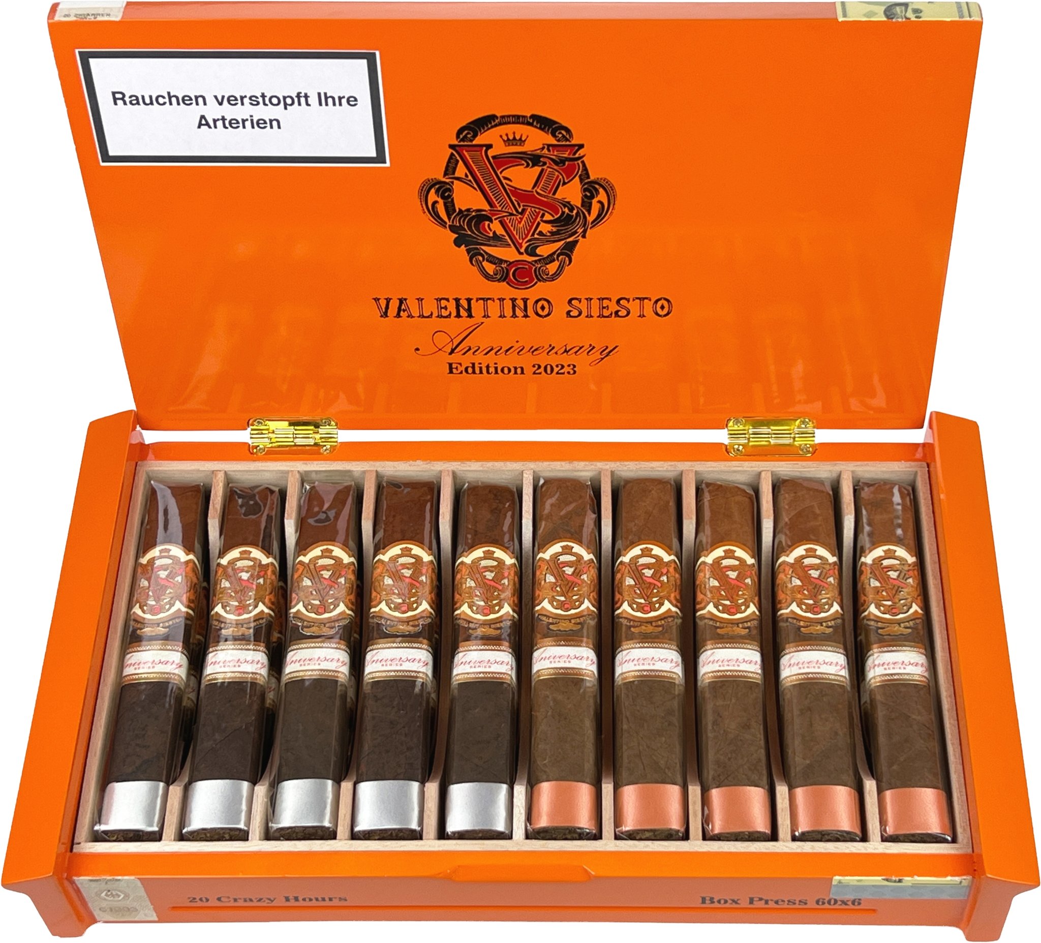 Anniversary Edition 2023 Crazy Hours Kiste offen